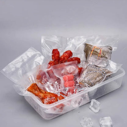 5Meters/Roll Textured Vacuum Bag Roll Household Cooked Food Fresh-keeping Sealed Plastic Bag Packaging Vacuum Bags Roll