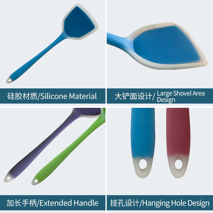 1pc Silicone Spatula High Temperature Resistant Non-Stick