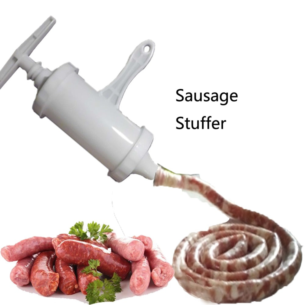 1set Sausage Maker Machine Enema Funnel Manual Filling Machine Filling Funnel Sausage Making Tools