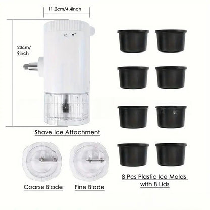 Suitable for Kitchenaid Shaved Ice and Snow Cone Accessories Adapted To Kaishan Yi Chef Machine Kitchen Treasure Ice Crusher Shaved Ice Machine