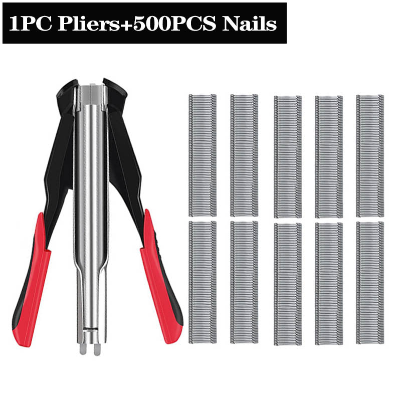 C Ring Stapler for Pet Cage & Chicken Coop - Metal Cage Sealing Plier & Supermarket Sealer