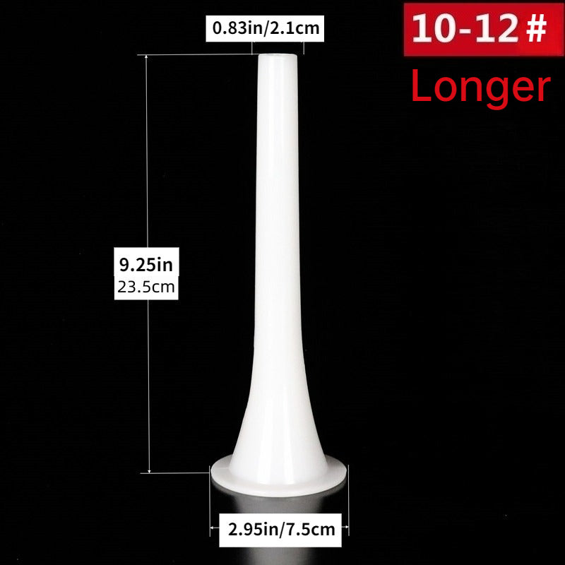 1pc Food-Grade Plastic Sausage Nozzle Set Multi-Size Funnel for Sausage Stuffer Machine