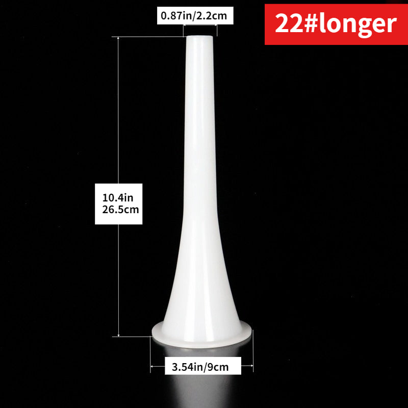 1pc Food-Grade Plastic Sausage Nozzle Set Multi-Size Funnel for Sausage Stuffer Machine