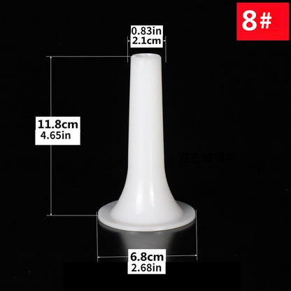 1pc Food-Grade Plastic Sausage Nozzle Set Multi-Size Funnel for Sausage Stuffer Machine