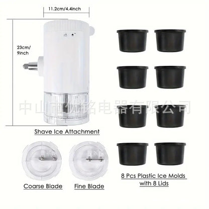 Suitable for Kitchenaid Shaved Ice and Snow Cone Accessories Adapted To Kaishan Yi Chef Machine Kitchen Treasure Ice Crusher Shaved Ice Machine