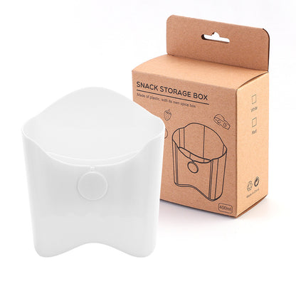 1pc Portable Plastic Chip Fries Cup Snack Storage Box