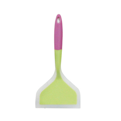 1pc High Temperature Resistant Silicone Spatula Jade Shaped Pan Wide Mouth Silicone Spatula