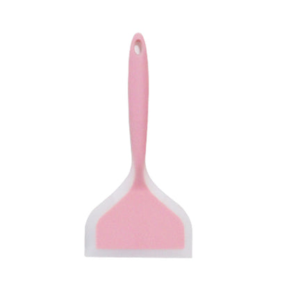 1pc High Temperature Resistant Silicone Spatula Jade Shaped Pan Wide Mouth Silicone Spatula
