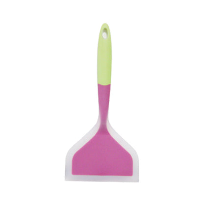 1pc High Temperature Resistant Silicone Spatula Jade Shaped Pan Wide Mouth Silicone Spatula