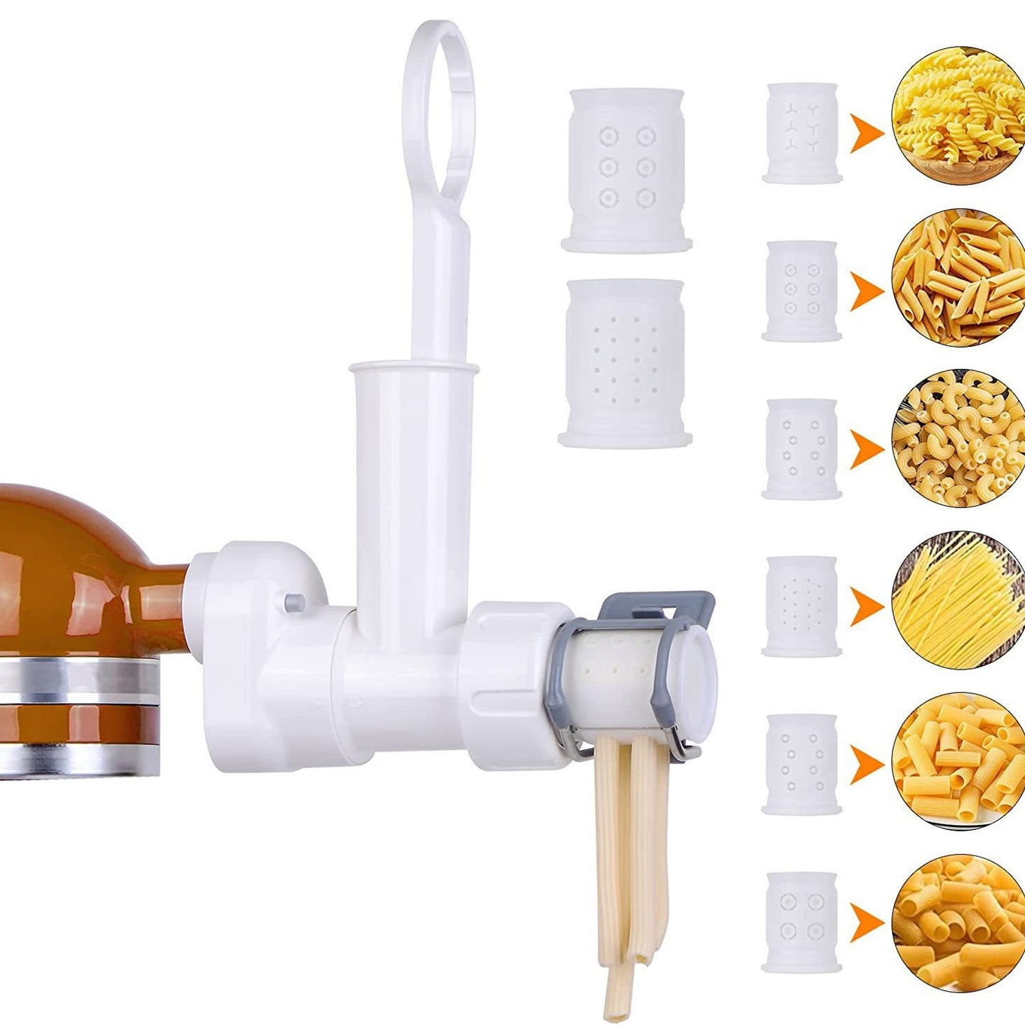KitchenAid Chef Machine Pasta Making Accessories Kaisanyi Universal Macaroni Noodle Making Tool Set