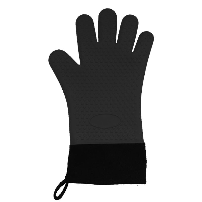 1pc Thick Silicone Insulated Gloves - Anti Slip and Heat-resistant