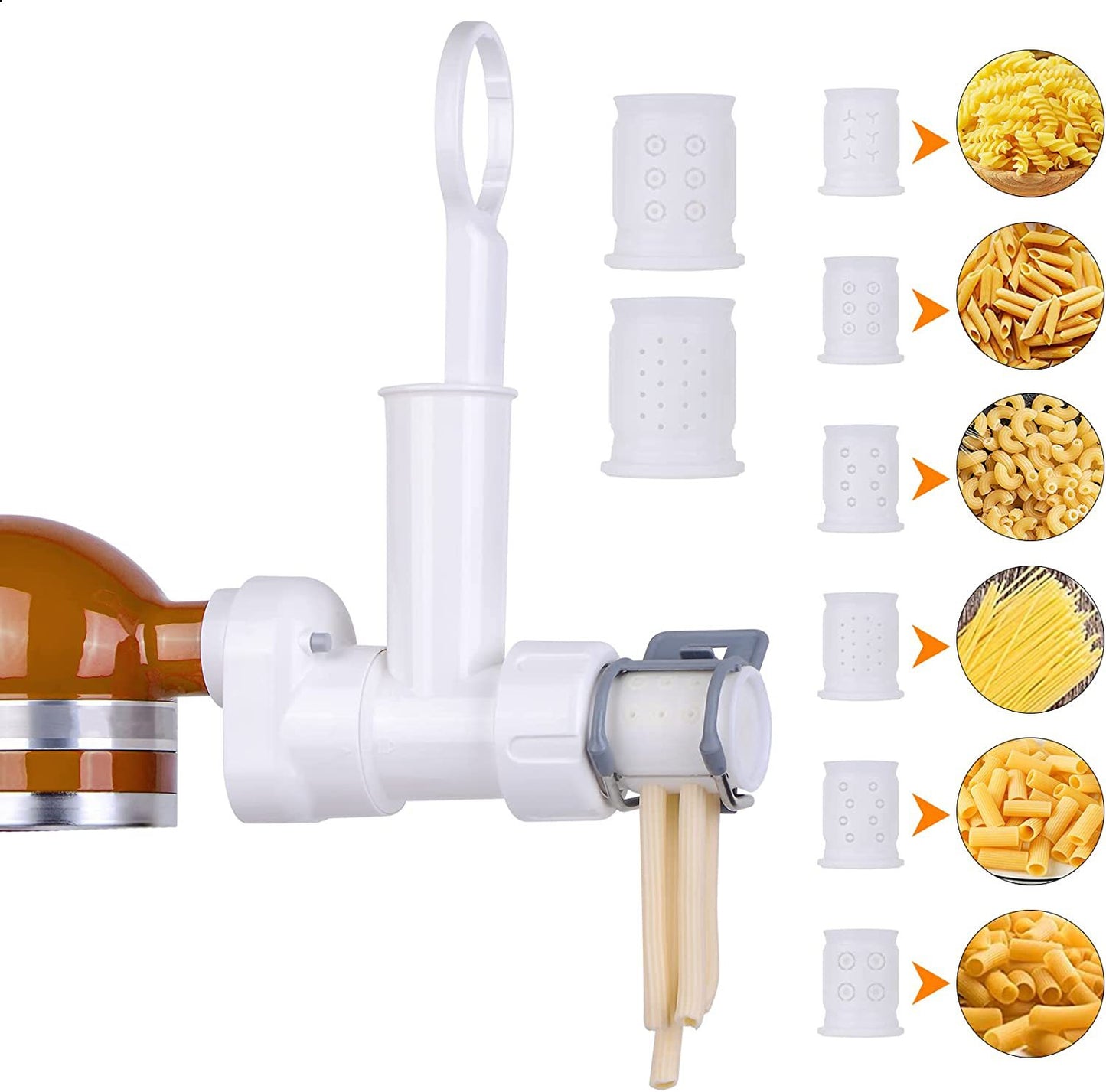 KitchenAid Chef Machine Pasta Making Accessories Kaisanyi Universal Macaroni Noodle Making Tool Set