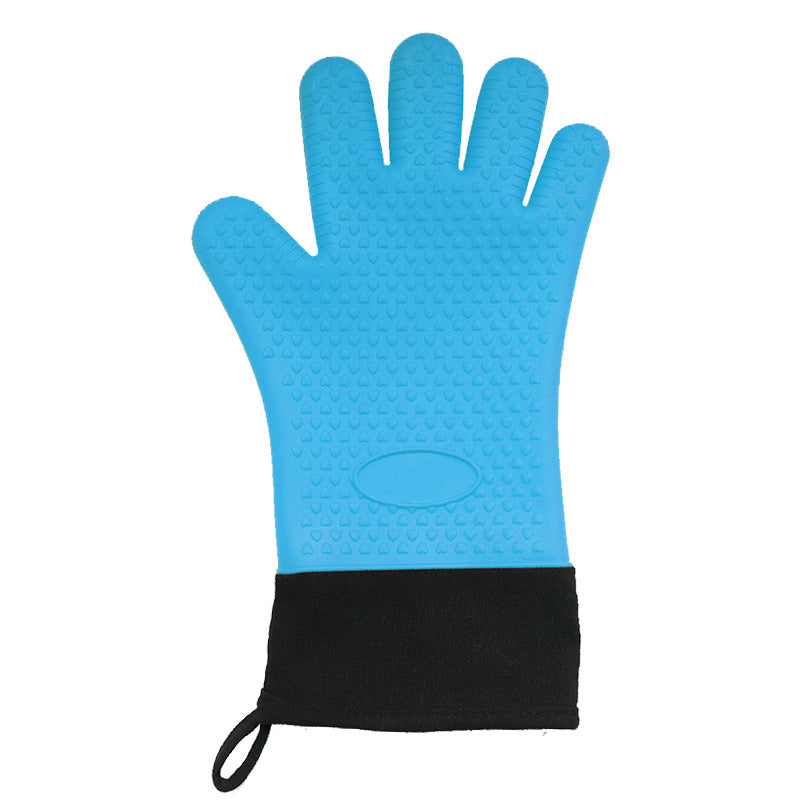 1pc Thick Silicone Insulated Gloves - Anti Slip and Heat-resistant