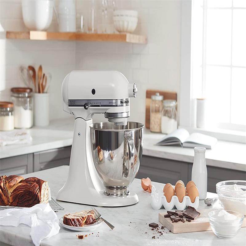 1pc Stainless Steel Mixing Bowl with Handle Accessory for Kitchen Aid ARTISAN 5QT Stand Mixer