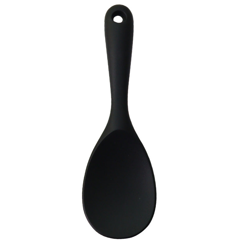 1pc High Temperature Resistant and Anti Stick Silicone Rice Spoon
