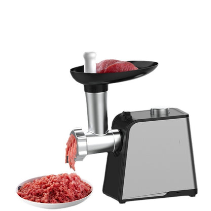Multifunctional Electric Meat Grinder Sausage Stuffer for Home & Commercial Use Dual Material Stainless Steel/Iron 4 Plug Options