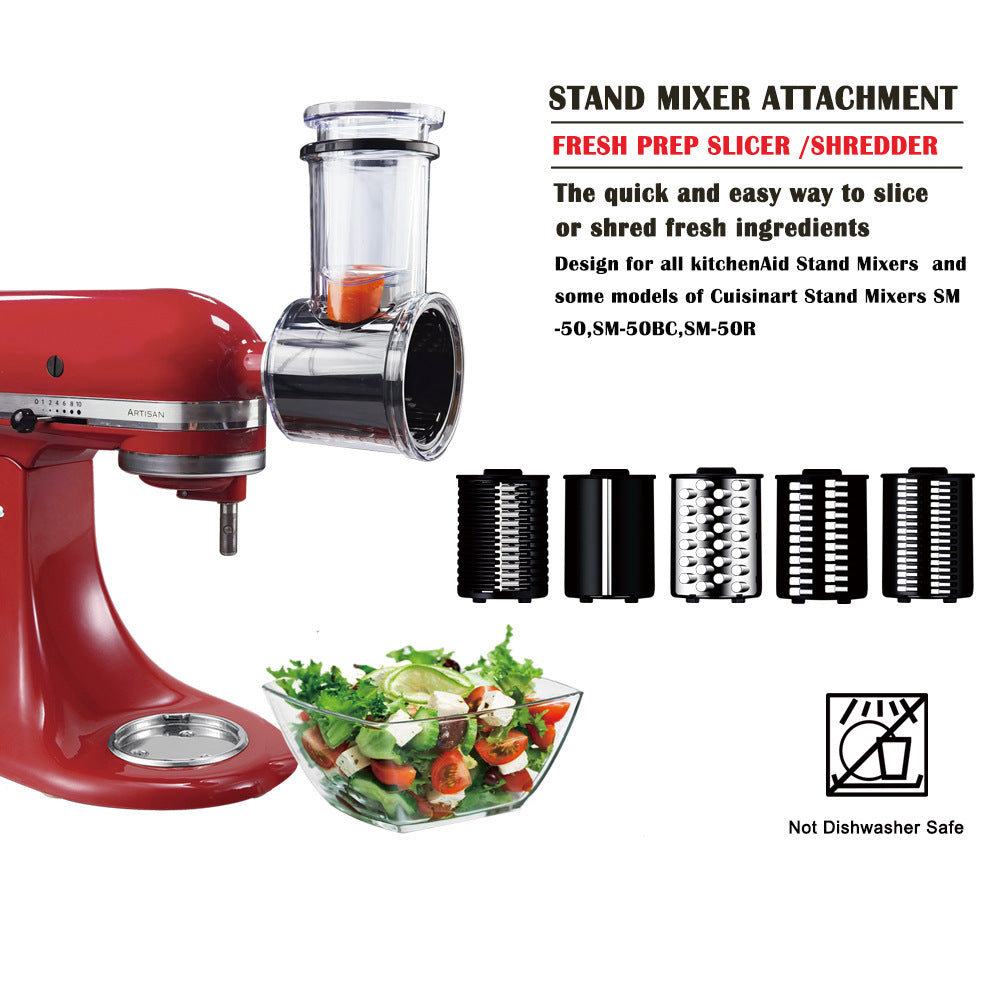 Multifunctional Slicer Shredder Attachment Set For KitchenAid Stand Mixer