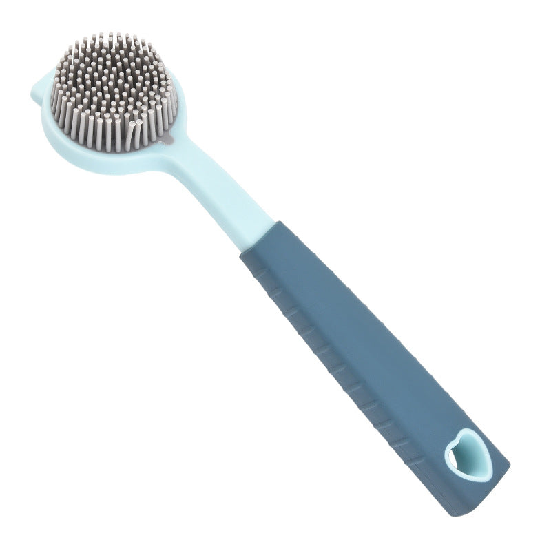1pc Kitchen Long Handled Dishwashing Brush Does Not Damage The Pot and Is A Magical Tool for Pot Brushing