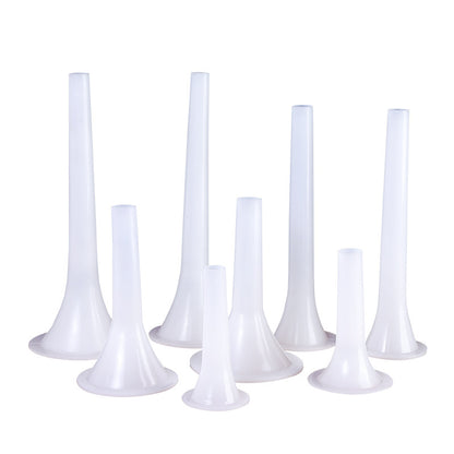 1pc Food-Grade Plastic Sausage Nozzle Set Multi-Size Funnel for Sausage Stuffer Machine