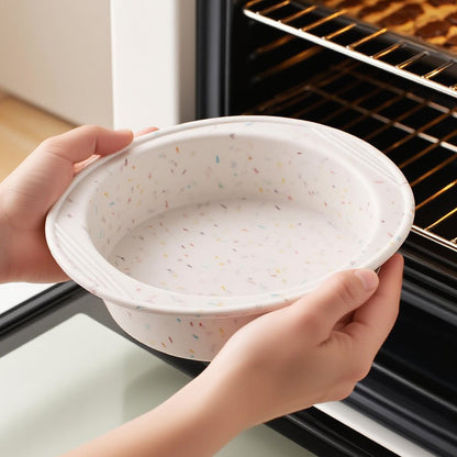 1pc Silicone Cake Mold Baking Pan 8 Inch Round Mousse Cake Kitchen Mold