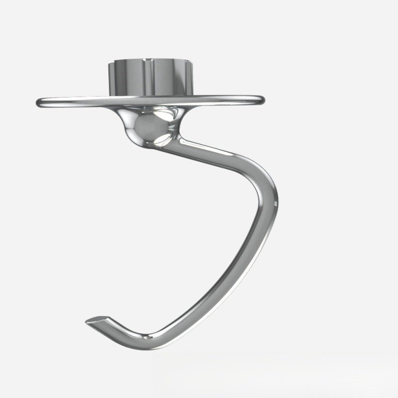 Stainless steel dough hook attachment for KitchenAid4.5-5QT tilt head stand mixer K45DH