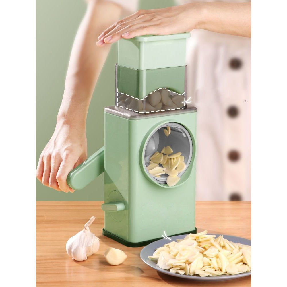1pc Multifunction Slicer Machine Set 3-in-1 Shredder Grater for Slicing Shredding Mincing Vegetables