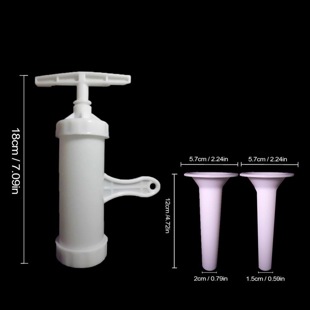 1set Sausage Maker Machine Enema Funnel Manual Filling Machine Filling Funnel Sausage Making Tools