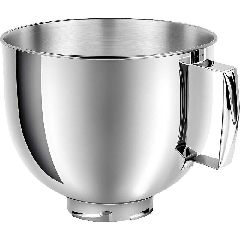 1pc Stainless Steel Mixing Bowl with Handle Accessory for Kitchen Aid ARTISAN 5QT Stand Mixer