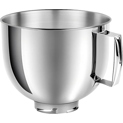 1pc Stainless Steel Mixing Bowl with Handle Accessory for Kitchen Aid ARTISAN 5QT Stand Mixer