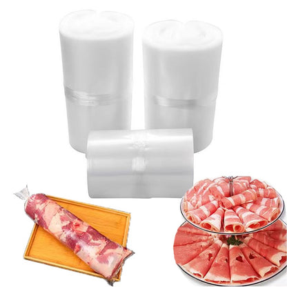 50/100pcs Frozen Meat Bags Packaging Bags Frozen Meat Refrigerator Large Medium Small Plastic Bag Disposable