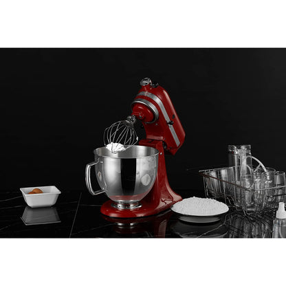 1pc Stainless Steel Mixing Bowl with Handle Accessory for Kitchen Aid ARTISAN 5QT Stand Mixer