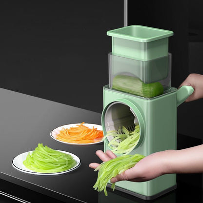 1pc Multifunction Slicer Machine Set 3-in-1 Shredder Grater for Slicing Shredding Mincing Vegetables