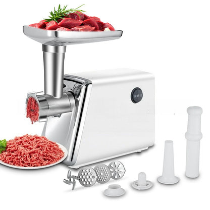 Multifunctional Electric Meat Grinder Household Small Sausage Stuffer Stainless Steel Commercial Mincer