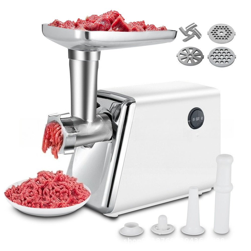 Multifunctional Electric Meat Grinder Household Small Sausage Stuffer Stainless Steel Commercial Mincer