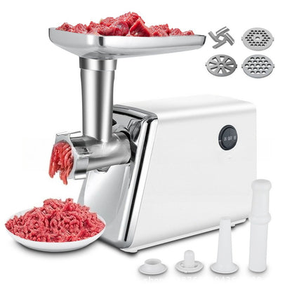 Multifunctional Electric Meat Grinder Household Small Sausage Stuffer Stainless Steel Commercial Mincer