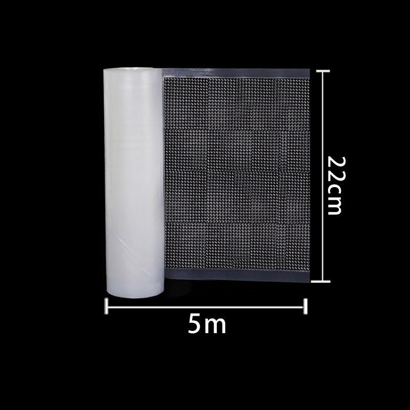5Meters/Roll Textured Vacuum Bag Roll Household Cooked Food Fresh-keeping Sealed Plastic Bag Packaging Vacuum Bags Roll