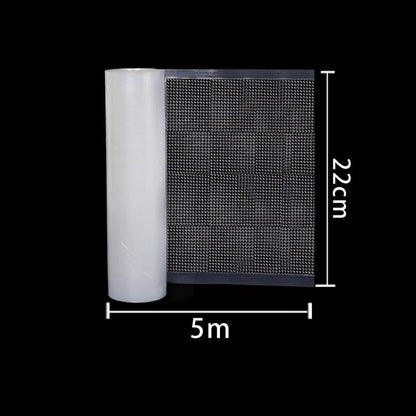 5Meters/Roll Textured Vacuum Bag Roll Household Cooked Food Fresh-keeping Sealed Plastic Bag Packaging Vacuum Bags Roll