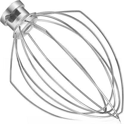 1pc KN256WW 6QT Egg Cream Wire Whip Stainless Steel Kitchen Aid Vertical Mixer Accessories