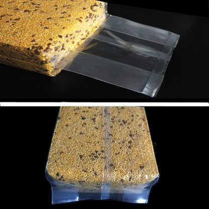 100pc Vacuum Bags Packaging Bag for Rice Storage Bags Plastic Food Miscellaneous Grains Thickened Rice Brick and Rice Food-grade Durable