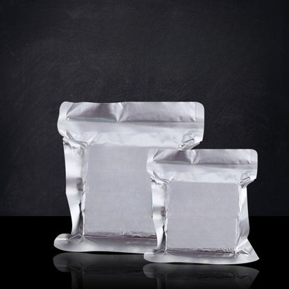 100/50pcs Thickened Aluminum Foil Bag Light-blocking Vacuum Food-grade Packaging Bag Pure Aluminum Plated Aluminum