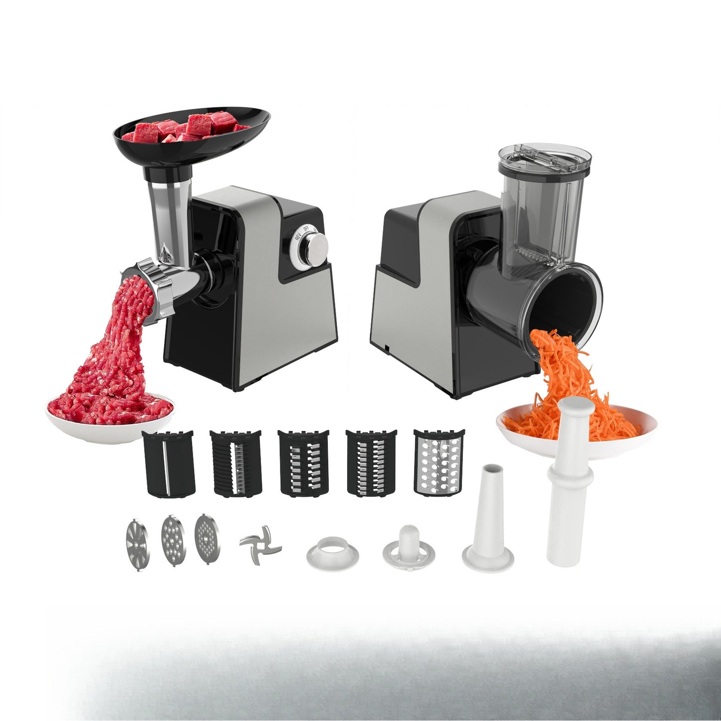 Fully Automatic Electric Vegetable Cutter Home Kitchen Multifunctional Chopper Commercial Potato & Carrot Shredder Slicer