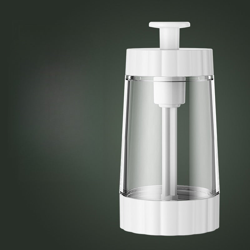 1pc Household Plastic Quantitative Seasoning Jar Kitchen Press Type Metering Control Salt Bottle Barbecue Powder Sprinkling