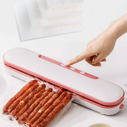 50pcsTextured Vacuum Bag Household Cooked Food Fresh-keeping Sealed Plastic Bagcompression Food Grade Packaging Reticulated Vacuum