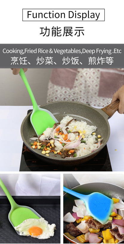 1pc Silicone Spatula High Temperature Resistant Non-Stick