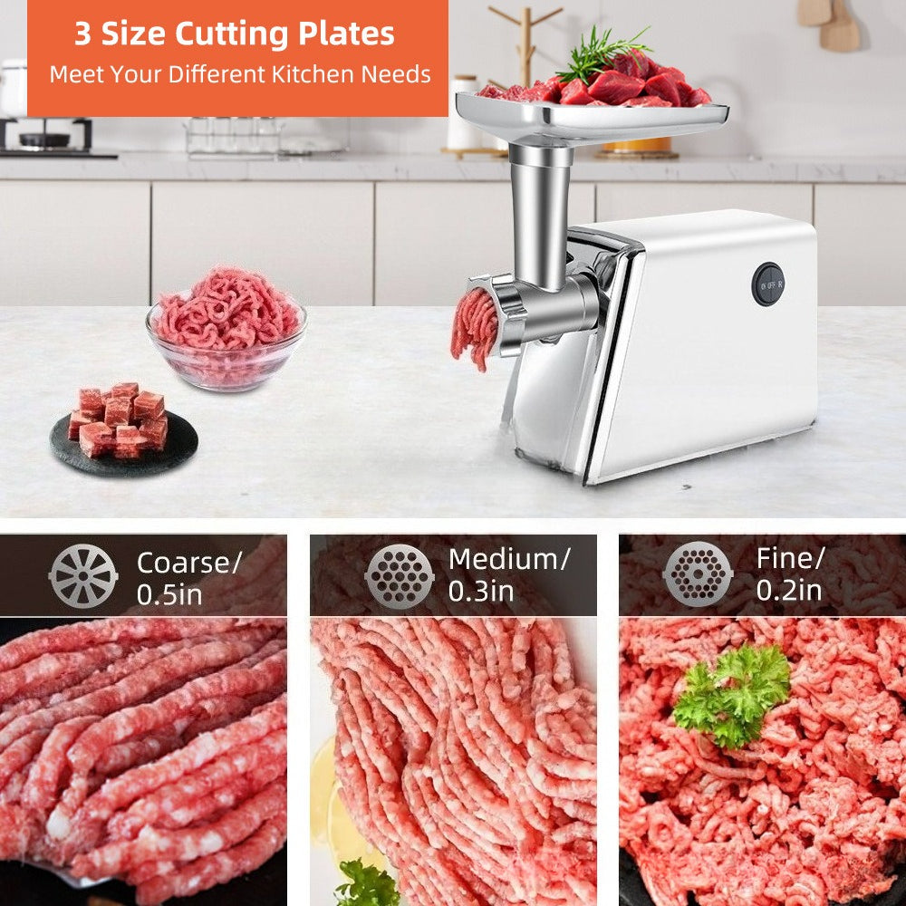 Multifunctional Electric Meat Grinder Household Small Sausage Stuffer Stainless Steel Commercial Mincer