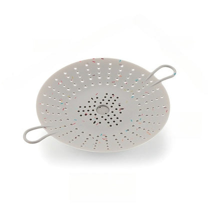 1pc Silicone Steamer Basket with Portable High-temperature Resistant Folding Steamer