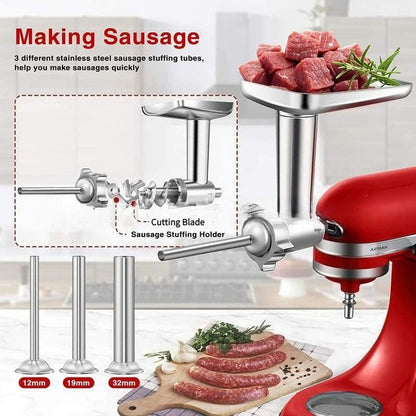 Kitchenaid Kitchen Machine Accessories Grinder Kitchen Treasure Chef Machine Metal Grinder Enenema Meat Pie Set