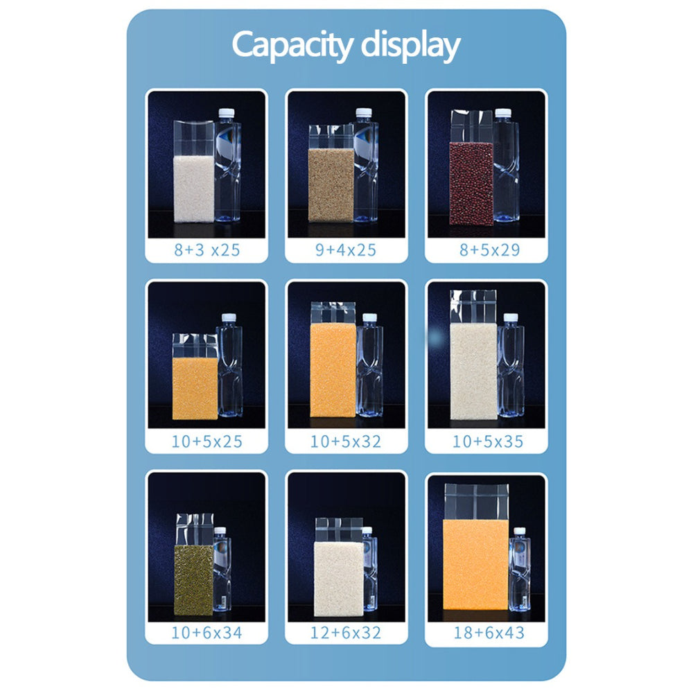 100pc Vacuum Bags Packaging Bag for Rice Storage Bags Plastic Food Miscellaneous Grains Thickened Rice Brick and Rice Food-grade Durable