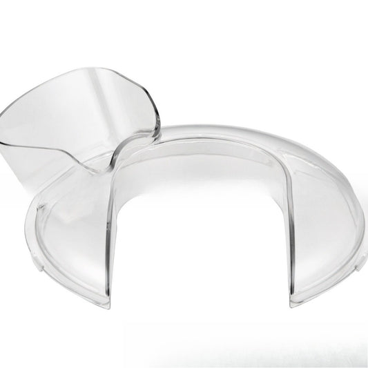Food Grade Transparent Plastic 6-8QT Stand Mixer Splash Guard with Enlarged Pour Spout Vertical Mixer Anti-Overflow Anti-Splash Baking Accessory