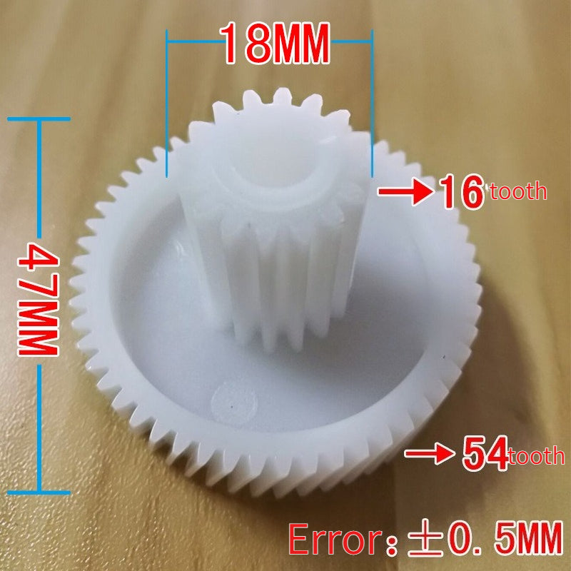 Household Meat Grinder Accessories Gear Enema Machine Variable Speed Gearbox Cooking Machine Special Large, Medium and Small Gear Gearbox
